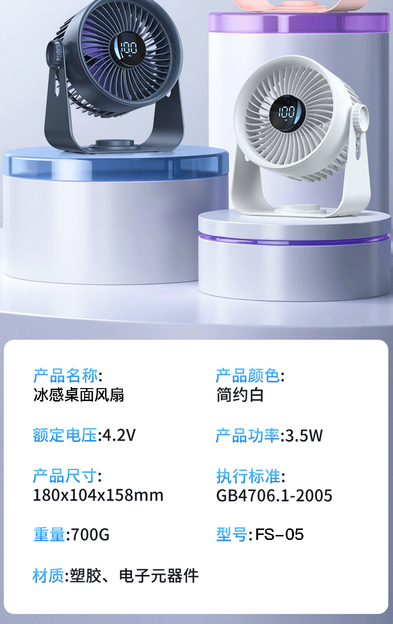 KeduYou Foldable Handheld Fan Turbo LED Power Display USB Portable Handheld Electric Fan Cooling Student Outdoor Mountaineering Mini Fan 20
