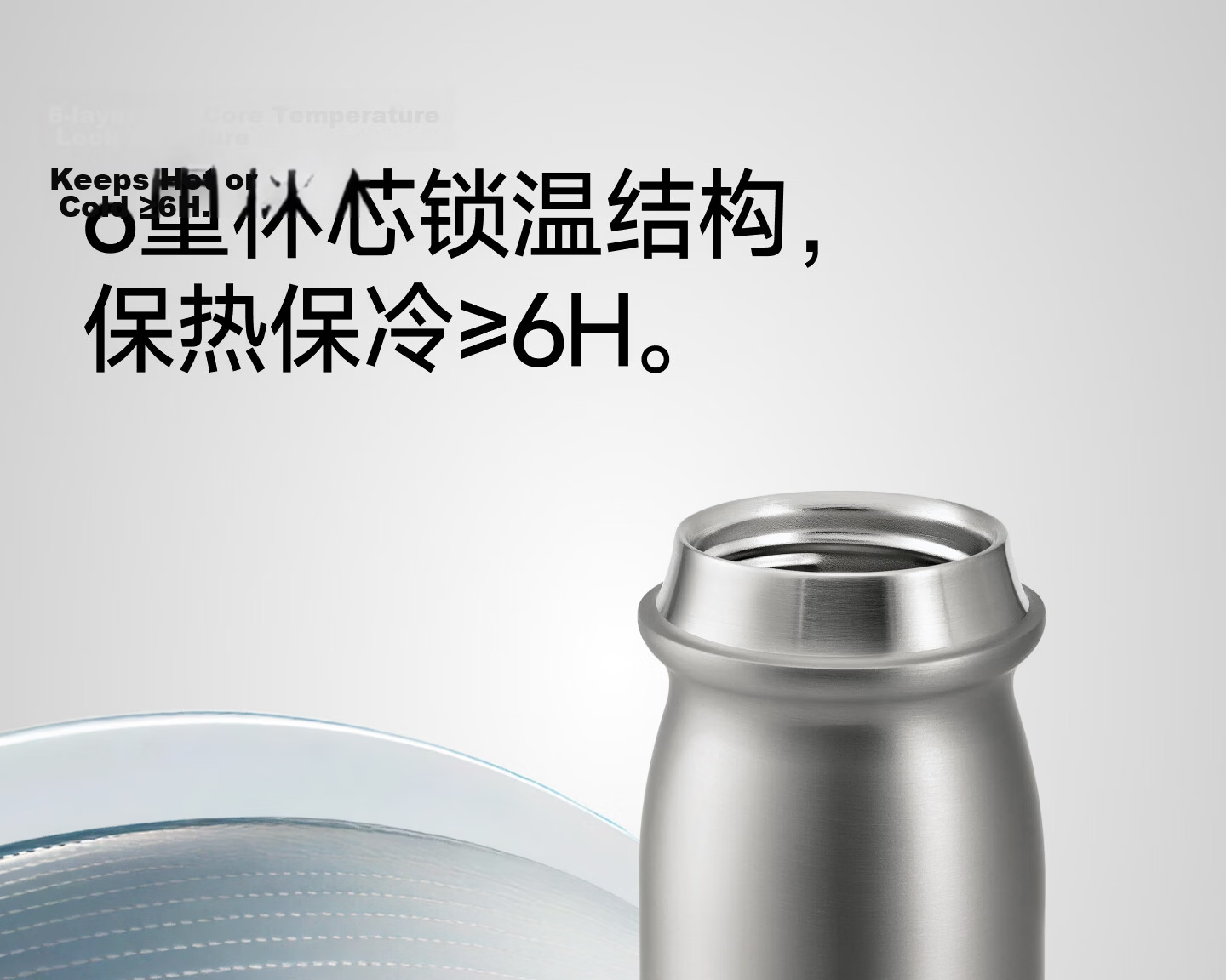 BENEUNDER Large Capacity Insulated Stainless Steel Coffee Water Bottle LC012 Birthday Gift 16