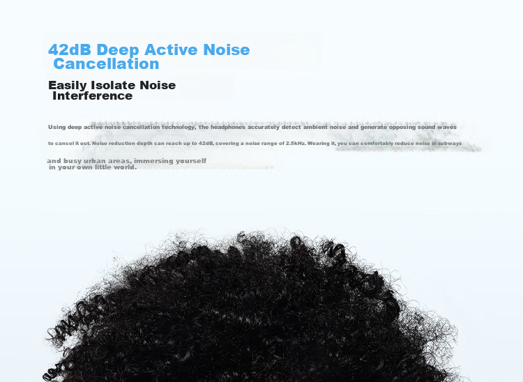 MI Redmi Buds 6 Youth Edition In-Ear Bluetooth Earphones 42dB Noise Cancellation Compatible with Android and Apple Phones Clear White 8