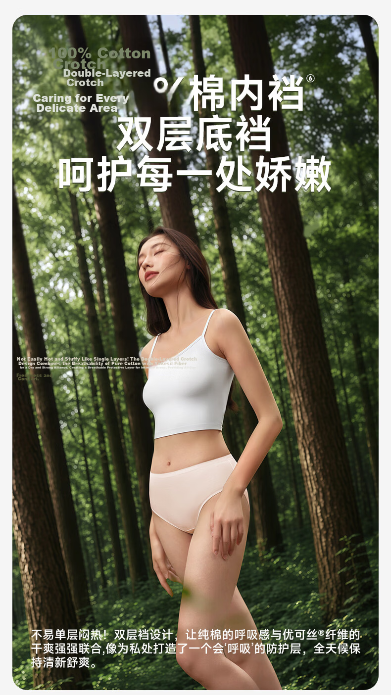 Deyou Disposable Women's Maternity Menstrual Daily Use Antibacterial L Size Underwear 28pcs 21