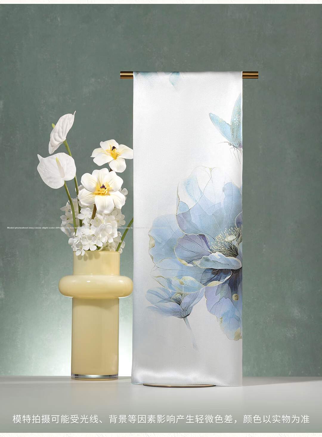 Shanghai Story 100% Mulberry Silk Scarf Long Heavy Drape Shawl Gift Box for Mom and Girlfriend Birthday Present 7