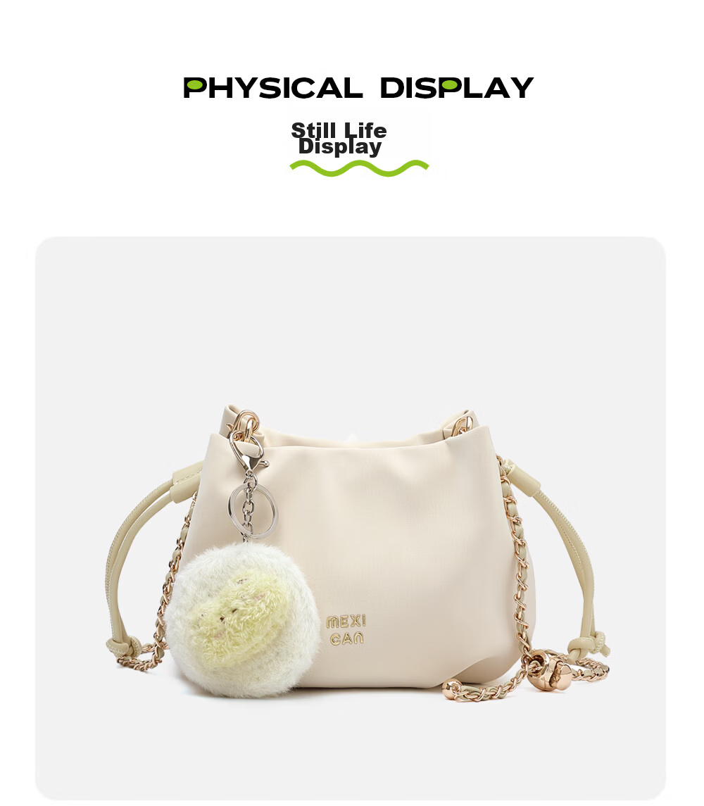MEXICAN Handbag for Women, 2026 Light Luxury Shoulder Crossbody Bag, Bucket Cloud Bag, Valentine's Day Gift for Wife Or Girlfriend 36