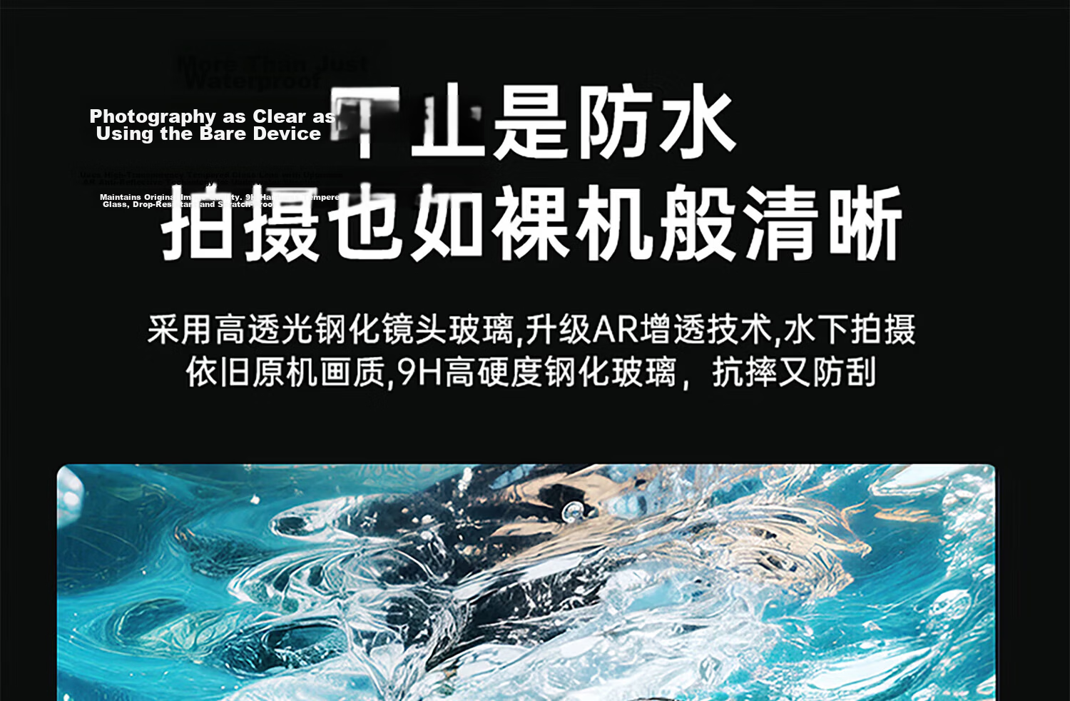 Shili Fan Waterproof Case for DJI Action 5 Pro Diving Case Action 4 Diving Accessories Kit High Transparency Protective Cover Sports Camera Accessories 16