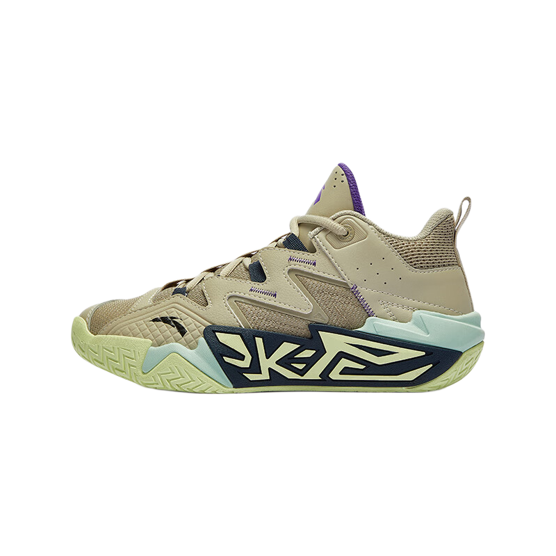 Anta Kids Sports Shoes Boys Big Children Youth 6-12 Years Professional Durable Cement Basketball Shoes A12541103H