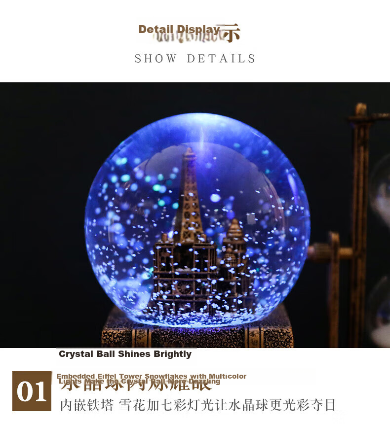 Beimuxing Valentine's Day Birthday Gift, Piano Music Music Box, Rotating Girl Toy for Ages 7-14, Present for Wife Or Childre 10