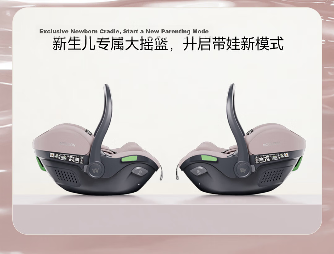 Welldon Little Crown 3 New National Standard Infant Car Seat Carrier 0-15 Months Newborn Baby Special Seat 18