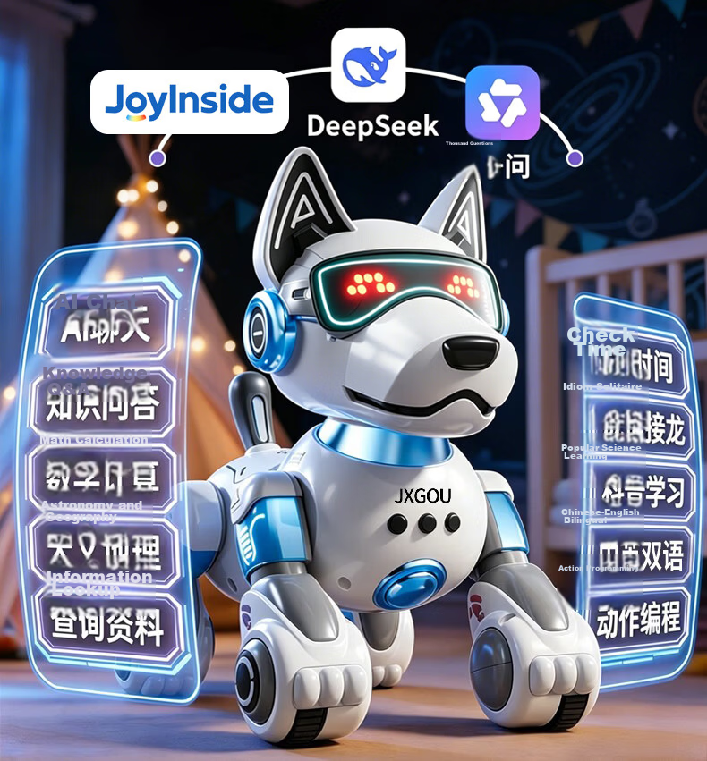 Science Monster Voice Control Robot Dog Remote Control Car Children's Toy Boys Transforming Robot 3-6-10 Years Birthday Gift 5