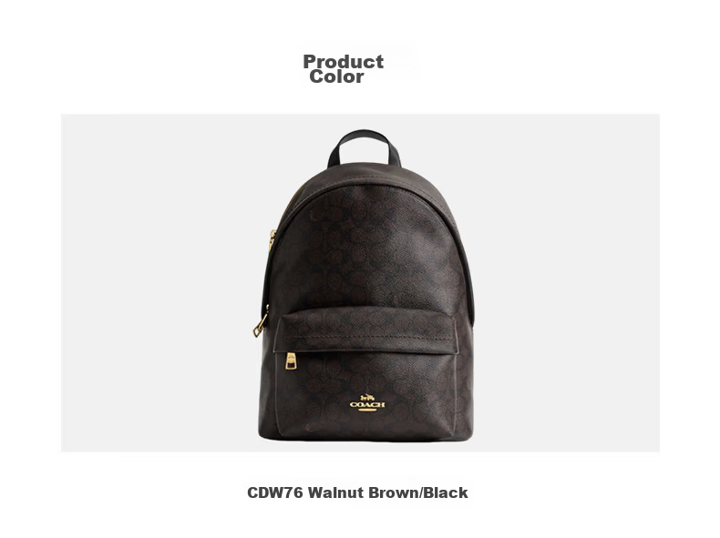 COACH Women's TAYLOR Backpack Walnut Brown 4