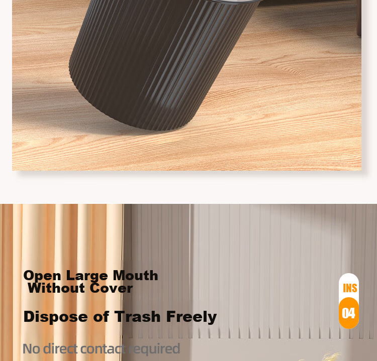 Bendi Metal Mesh Trash Can, 9L, Set of Three, Lidless, Large Size, Office Garbage Bin, Living Room Wire Mesh Wastebasket 10