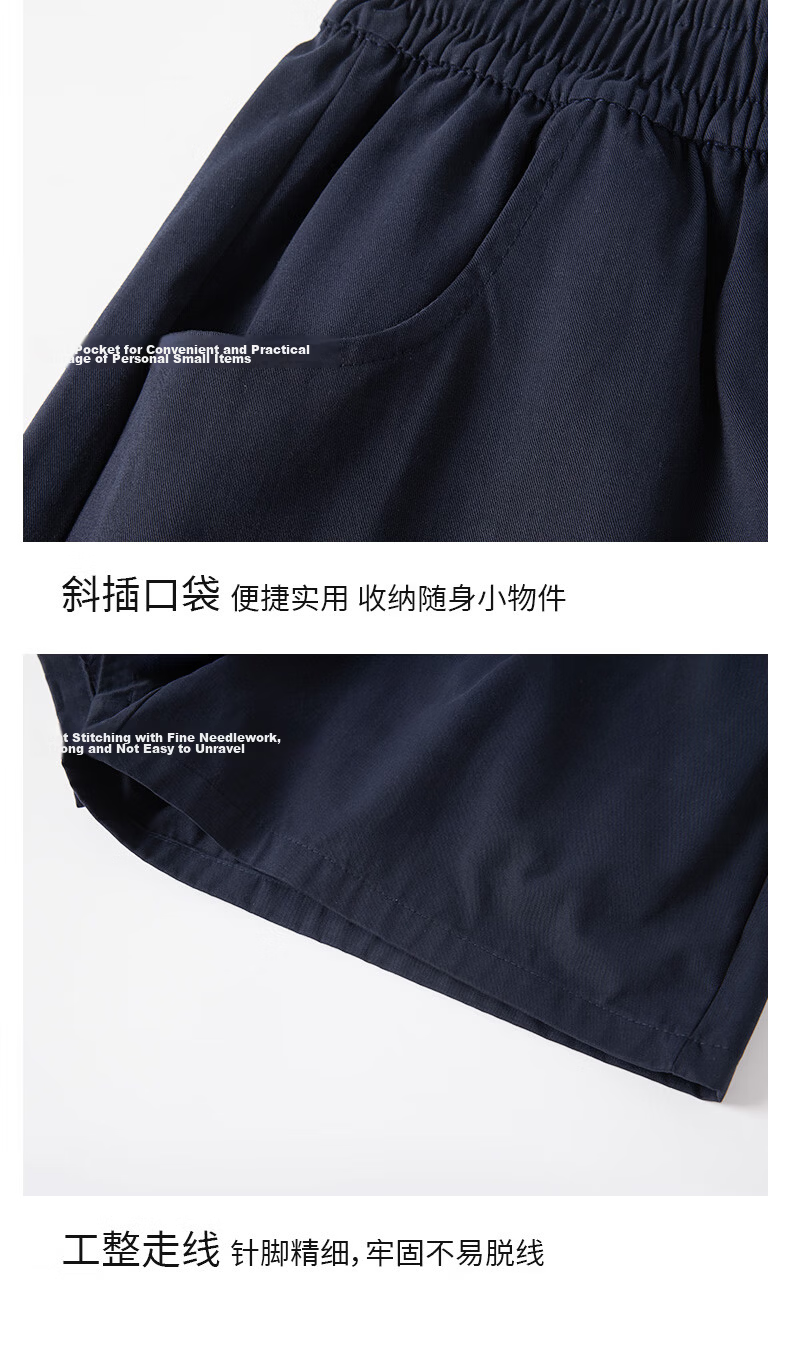 Langsha Women's Summer Shorts 2025 New Fashion Pure Cotton Slim Fit Lightweight Cool Casual Sports Pants 21
