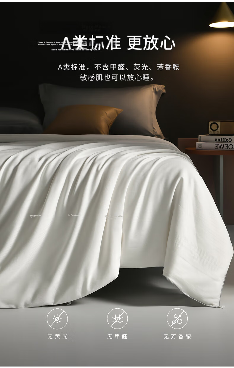 Wuyinliangpin Class A [100% Cotton Satin], 100% Silk Summer Cooling Quilt, Luxury Jacquard Air Conditioning Blanket, Approximately 2 Jin (1 Kg), 150*200cm 5