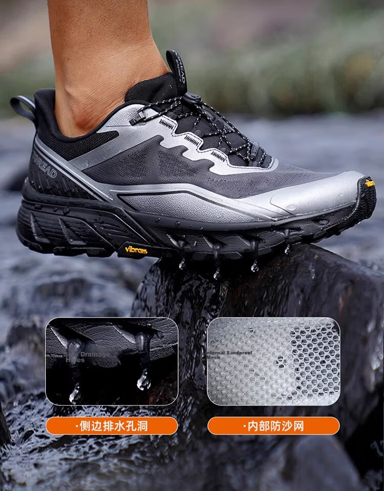 TOREAD Mall-Matching Wading Shoes for Men, Outdoor Non-Slip Breathable Quick-Drying Mesh Hiking Sandals TFEEAN81377 3