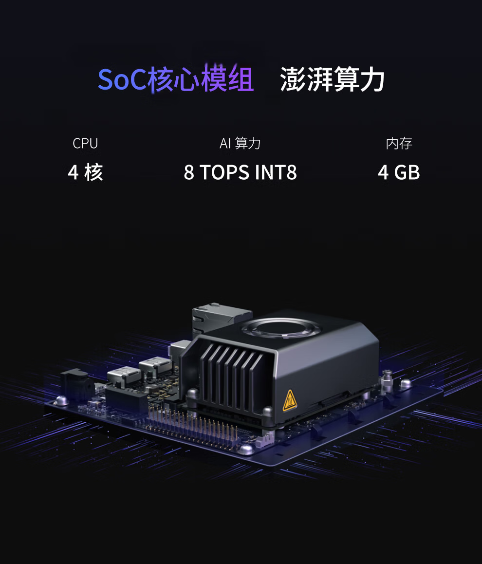 LOBOROBOT Huawei Ascend Atlas 200i DK A2 CLB Ascend Developer Kit 4G/8Tops Industrial Development Board 4