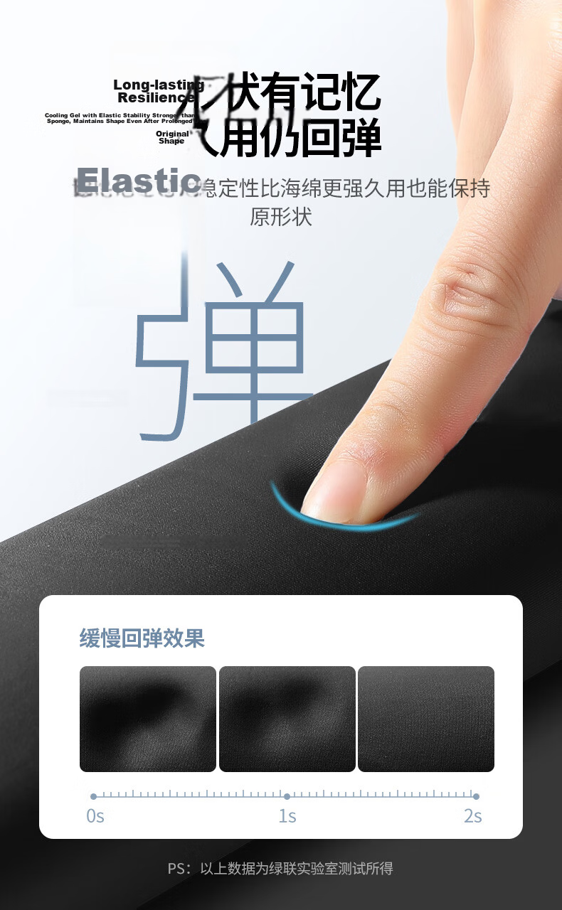 Ugreen Mouse Pad Wrist Rest Ergonomic Wrist Support Laptop Mouse Hand Rest Non-Slip Durable Office Typing Wrist Pad for Men 7