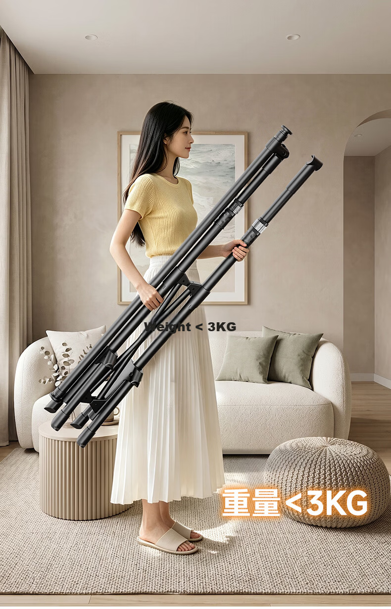 Mr. Bang Floor Folding Clothes Drying Rack Telescopic Balcony Bedroom Garment Hanger Quilt Drying Tool 14