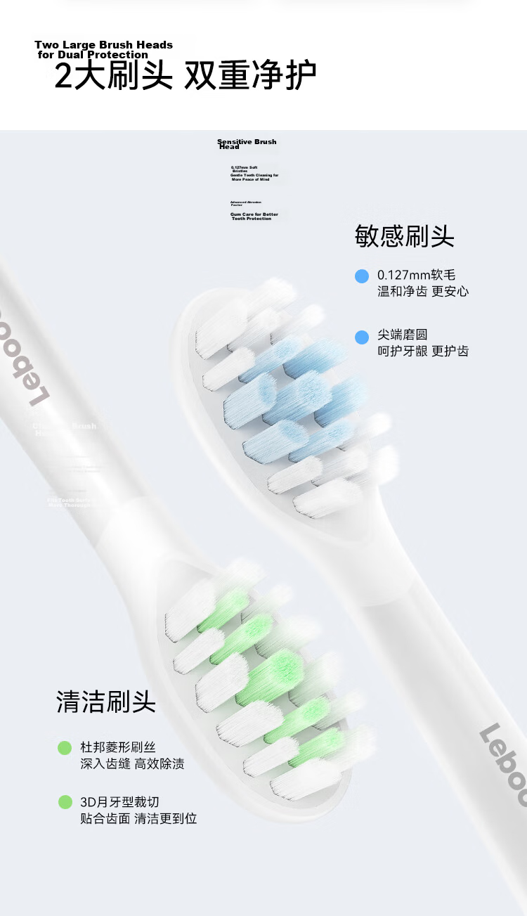 Hongmengzhixuan Li Bobo Smart Toothbrush 3 Pocket Enjoyment Edition, Electric Toothbrush, Portable Travel Toothbrush, Disinfection And Sterilization, Birthday Gift, White 17
