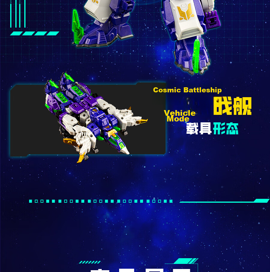 DISON Transform Alliance 6 Fierce Beast Gryphon King Transforming Mecha Robot 2-in-1 Combination Robot Boy Toy Children's Birthday Gift 15