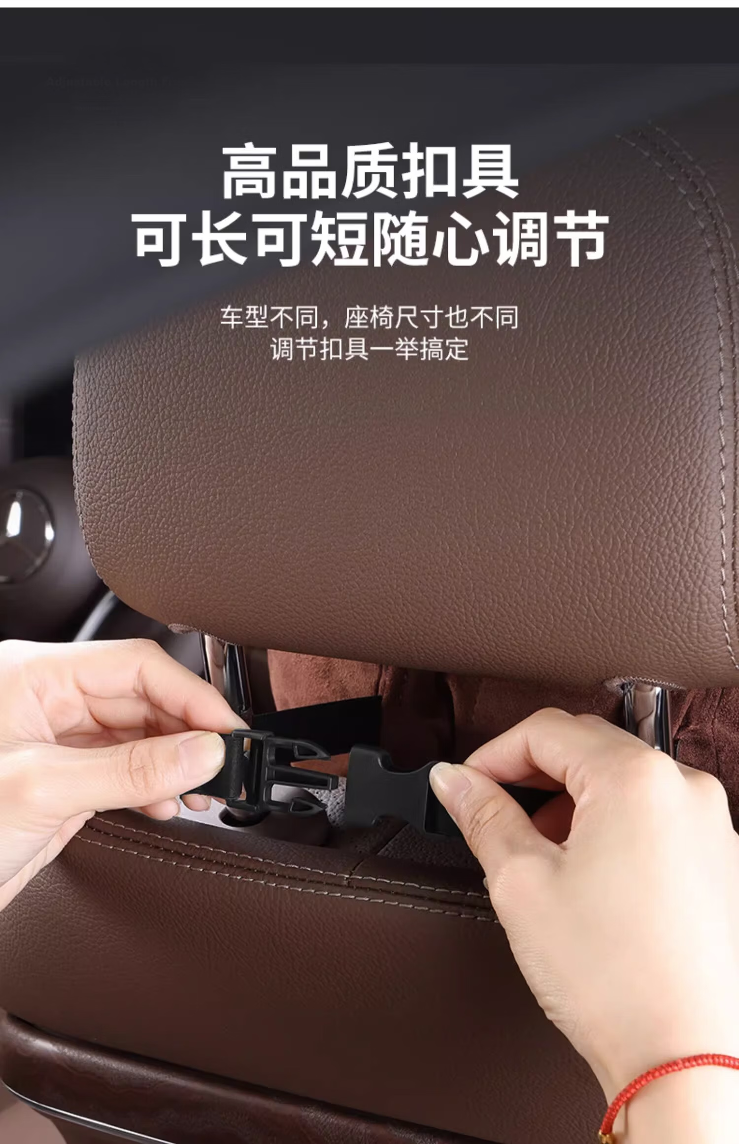 Zhunhang Car Lumbar Support Cushion, Car Headrest, Driver's Seat Back Support, Seat Cushion for Maybach And Mercedes-Benz 11
