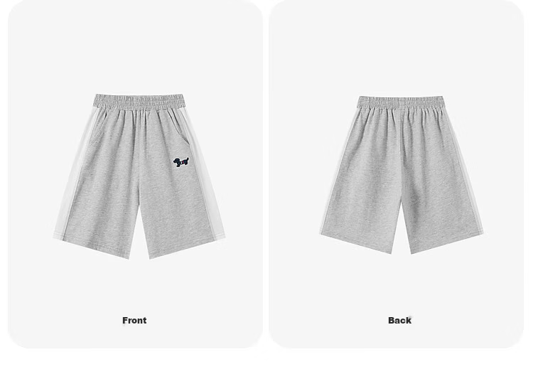 Duoduo Kids Pure Cotton Cooling College Style Set Boys 2026 Summer Raglan Short Sleeve Shorts Two-Piece Sportswear 33