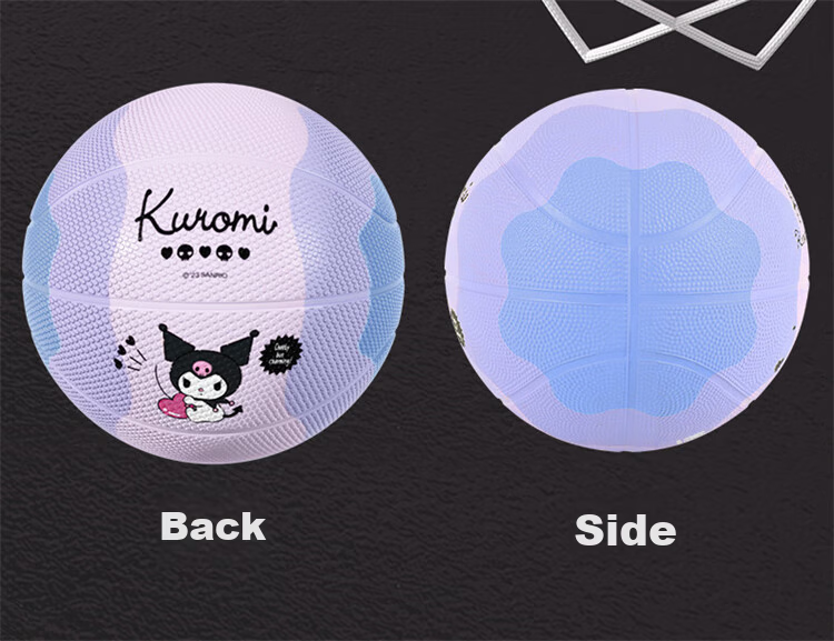 Mesuca Kids Basketball Size 5 Youth Girls Kuromi Series Foam Rubber Basketball Size 5 21