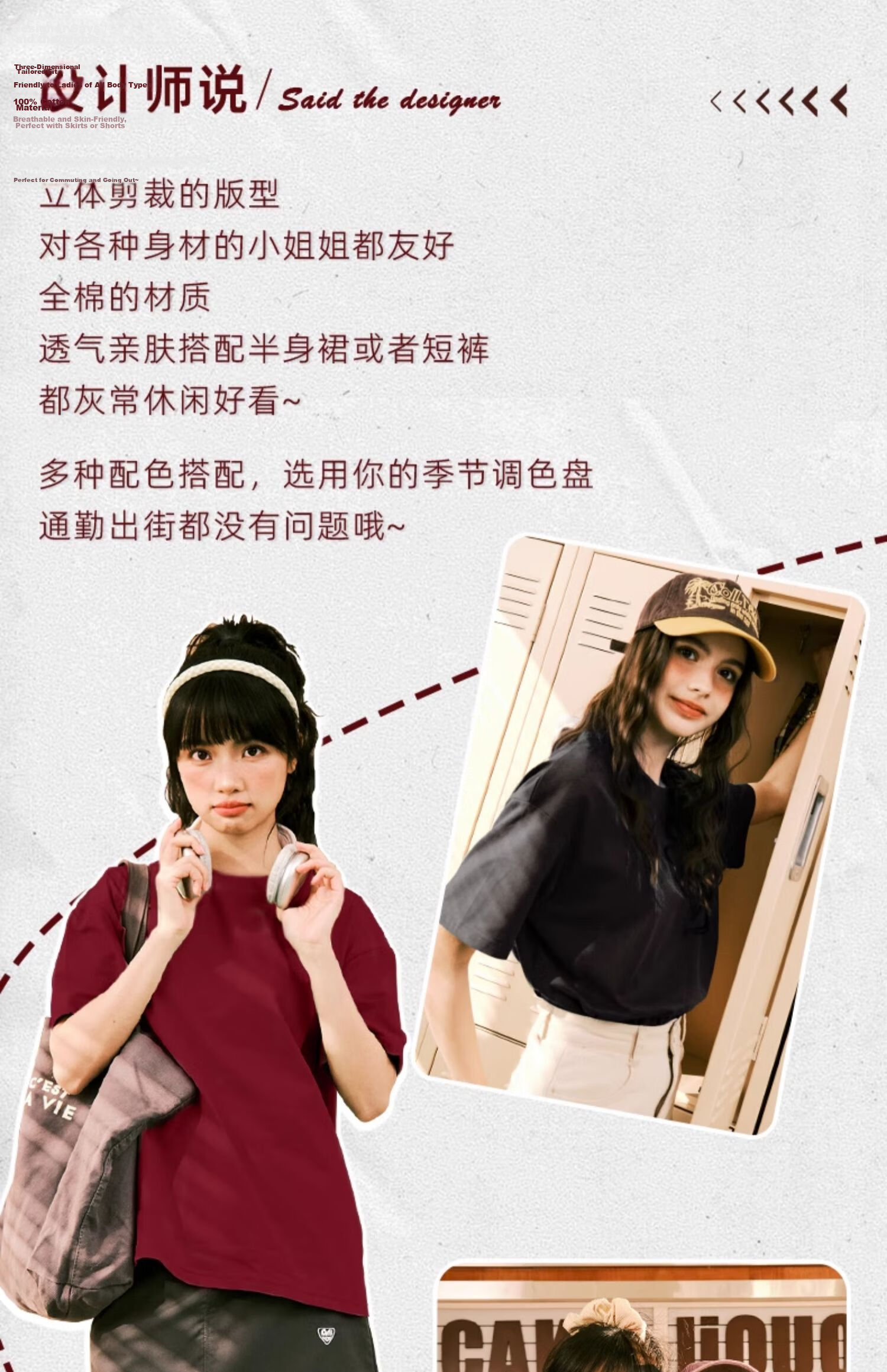 Warrior Pure Cotton Short Sleeve Women's T-Shirt 2026 New Summer Niche Unique Korean Style Casual Loose Half Sleeve Top 4
