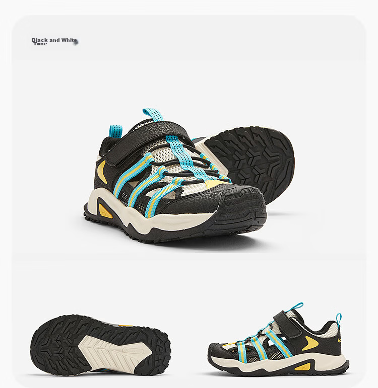 Balabala Kids Sandals Children's Sports Shoes Boys Girls 2026 Summer Outdoor Breathable Mesh Non-Slip Running Shoes 19
