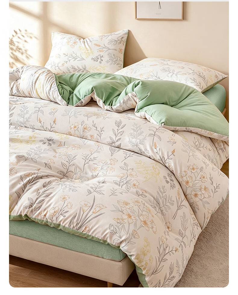 Grace Class A Fabric Single Student Winter Quilt Dormitory Air Conditioning Comforter Cotton Quilt Thick 6 Jin 150*200cm 7