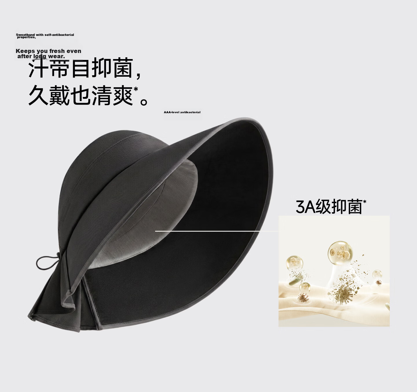 Beneunder Women's Fisherman Sun Hat Outdoor Sunshade Hat Spring Summer Windproof Wide Brim Face Slimming WR013 18