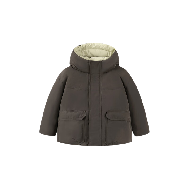 Minibala [Triple Protection] Winter New Children's Lightweight Warm Hooded down Jacket, Baby Warm down Coat