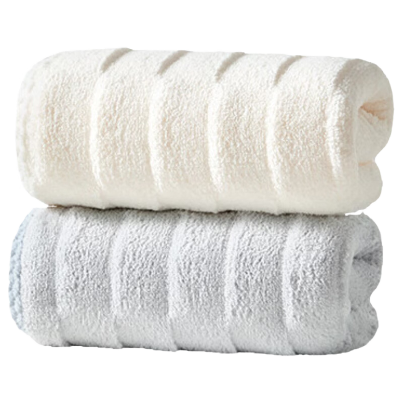Grace 10A Antibacterial Towels, 2 Large Pieces, High Absorbency, Skin-Friendly, Breathable, Quick-Dry, Soft, Lint-Resistant, Unisex Sports Towels