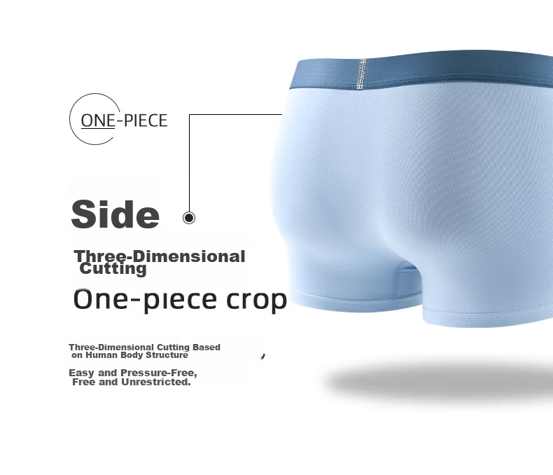Hodo Youth Pure Cotton Antibacterial Breathable Boys Underwear 7A Antibacterial Crotch Developmental Period 12-16 Years Old Big Kids 185 11