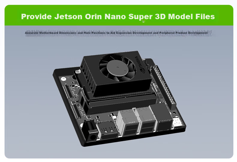 NVIDIA Jetson Orin Nano Super Development Kit Board AI Artificial Intelligence Vision Development Board 67 TOPS 22