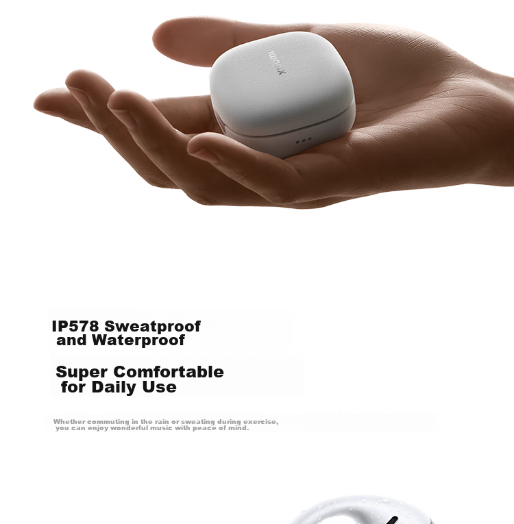 MI Xiaomi Clip-On Bluetooth Wireless Earphones Comfortable and Secure Fit Recommended by Lei Jun Compatible with Apple and Android Phones 26