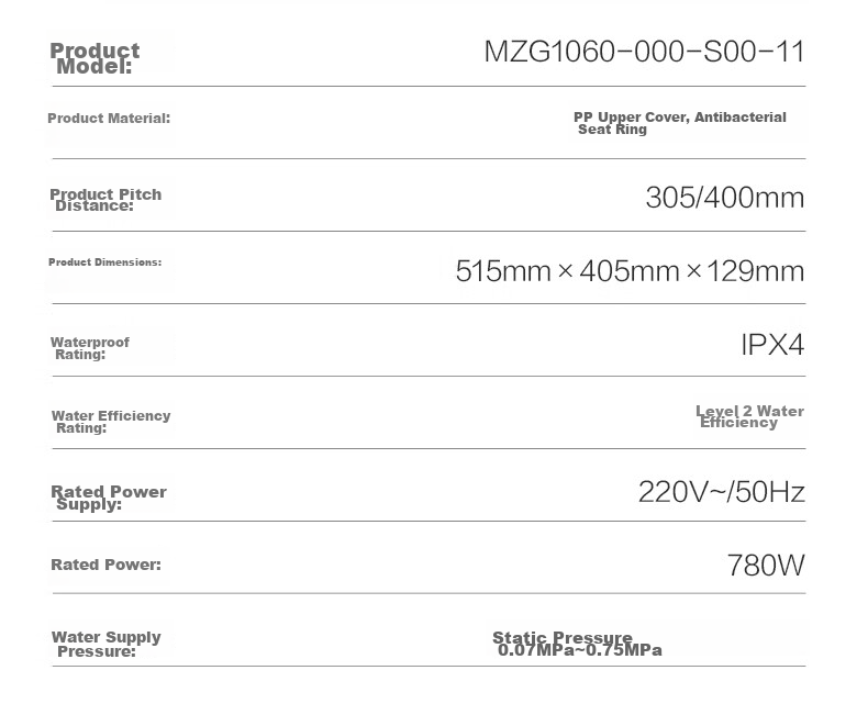 Xiaomu Smart Toilet Seat Cover Deodorizing Antibacterial Four-Season Temperature Sensing Hip Cleaning X2 Pro 26