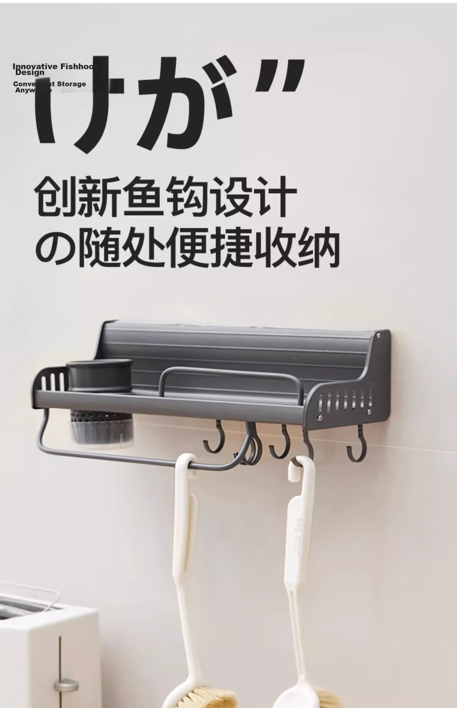 Little Seal Japanese Long-handled Pot Brush Kitchen Special Non-stick Pot Coconut Palm Brush Pot Artifact Non-stick Pot Sword Hemp Dishwashing Brush 19