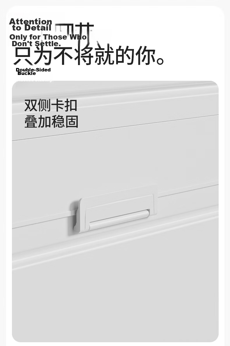 Xitianlong No-Installation Foldable Storage Cabinet Magnetic Storage Cabinet Bedside Storage Box with Universal Wheels 1 Cabinet 2 Boxes 68cm Width 18