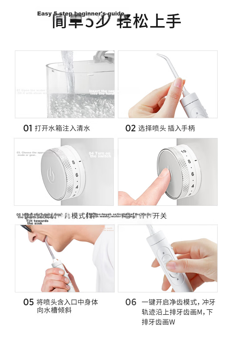 Waterpik [Premium Quiet] Medical-Grade Oral Irrigator Mini Cube GT18 Family Desktop Water Flosser Teeth Cleaner Birthday Gift for Couples 13