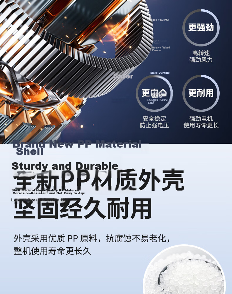 DIAMOND Duct Fan Ventilator Silent Industrial Axial Flow Booster Kitchen Bathroom Powerful Exhaust Fan 6-Inch Plug-in Single Speed Model 12
