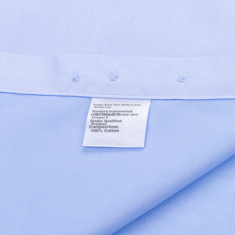 ROMON High-End 200-Thread Count DP Non-Iron Short Sleeve Men's Business Commuter Pure Cotton White Dress Shirt 17