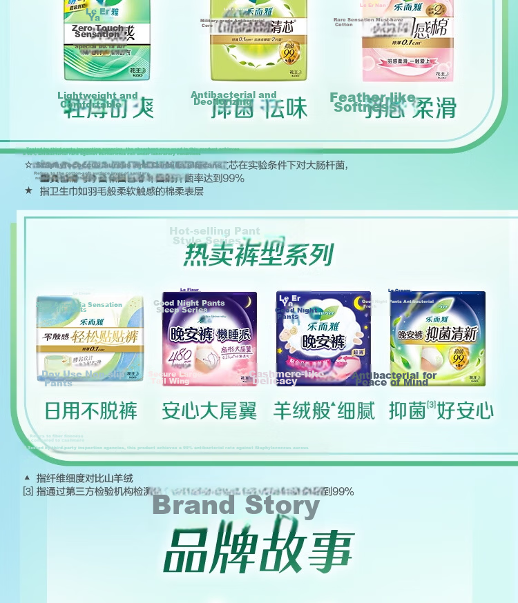 Laurier Kao Zero Touch Ultra Thin Extra Long Night Winged Sanitary Pads 40cm 4pcs JD Self-operated 12