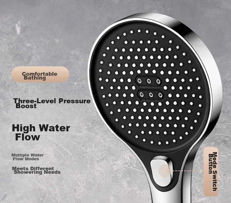 Rosecret [Germany] Full Copper Shower Faucet Set Bathroom Shower Head Complete Integrated Set 9