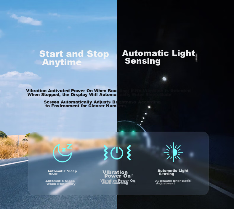 Steelmate Solar Wireless Tire Pressure Monitoring System Color Screen TPMS Tire Pressure and Temperature Display External Real-Time Monitoring X1+ Built-in Version 15