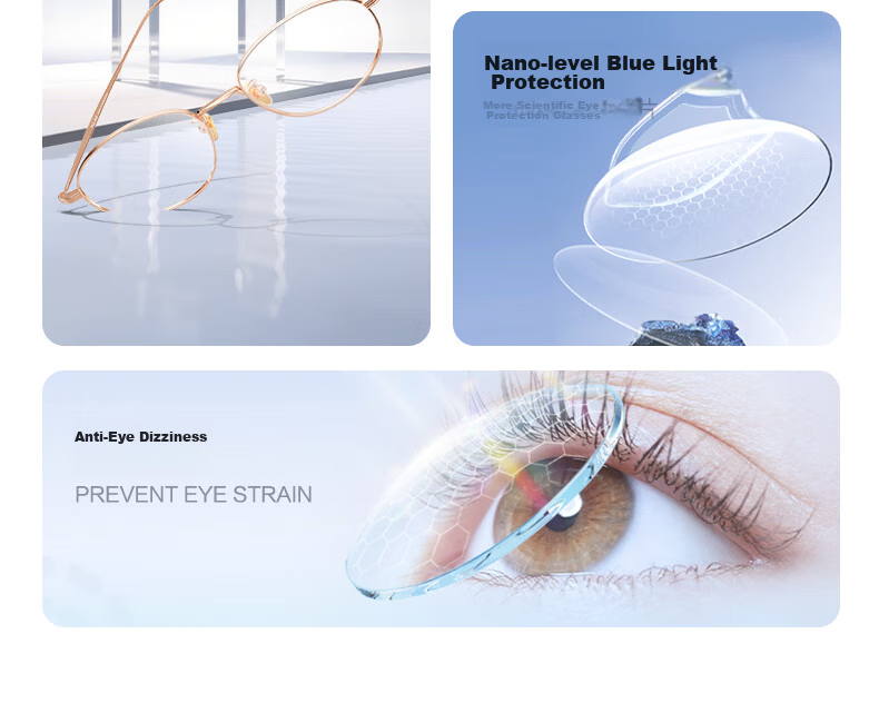 SUYAN Premium Pure Titanium Reading Glasses for Women, Japanese Imported High-Definition Blue Light Blocking Anti-Aging Presbyopia Glasses 5