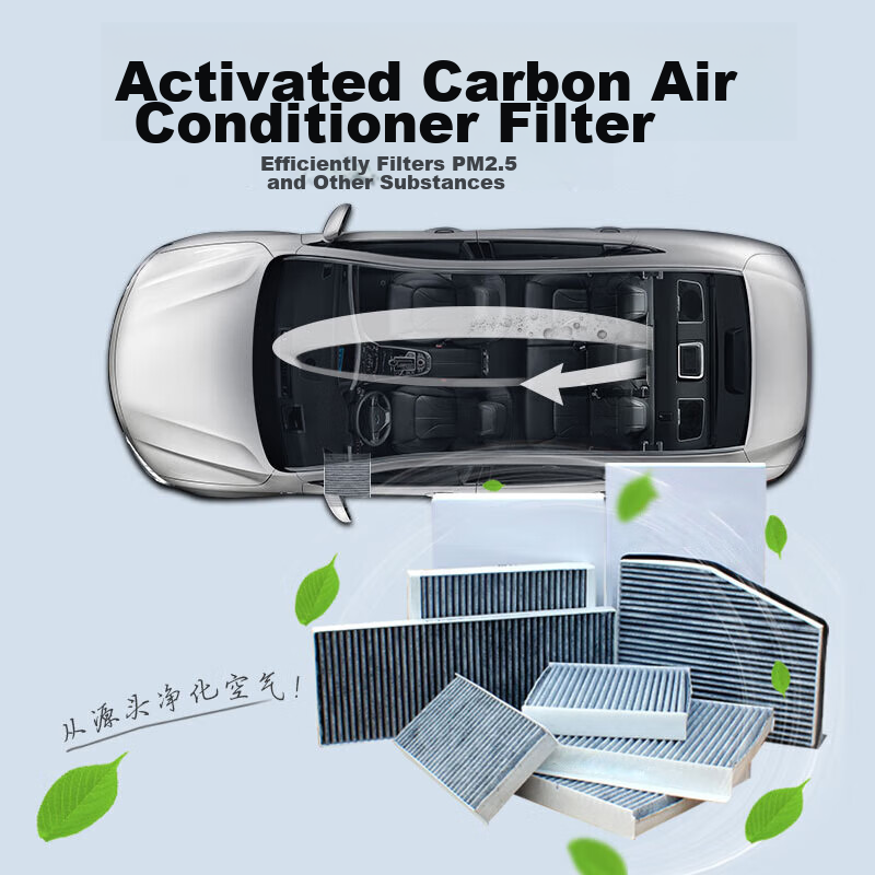 Ouji Dual Filter Set Car Air Conditioning Filter + Air Filter Cleaner 21-25 Hyundai Tucson L-1.5T 3