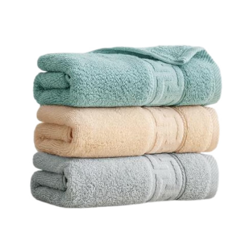 JD Jingzao 10A Antibacterial 100% Long-Staple Cotton Towel 100g Extra Large Thick Mite Removal Pure Cotton Face Towels Bright Colors 5-Pack