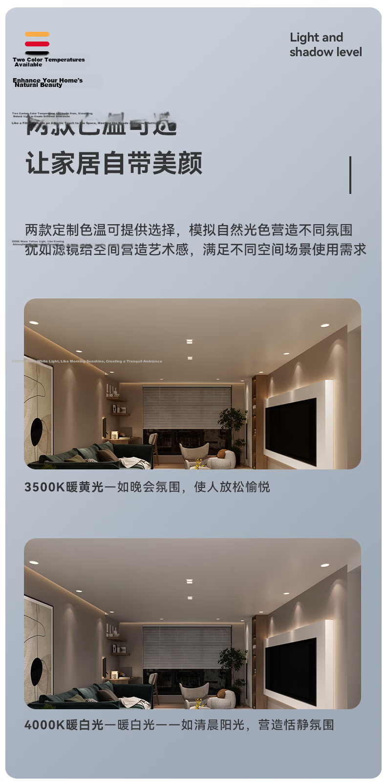 CDN LED Dustproof And Waterproof Spotlight Downlight for Home Bathroom Mirror Front Light ES13 Recessed Spotlight 7W 4000K 36° 9