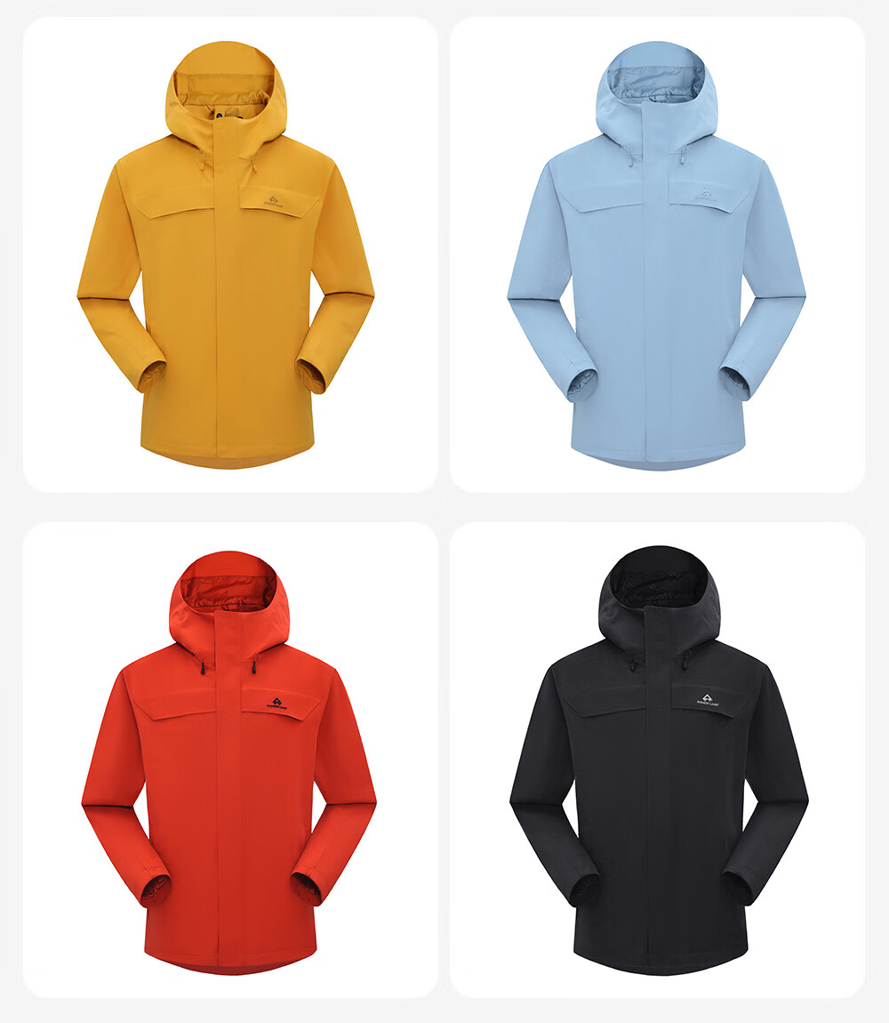 Toread Suzaku 2.0 Women's Spring Autumn Outdoor Windproof Waterproof Jacket Casual Hiking Mountaineering Men's Coat 29