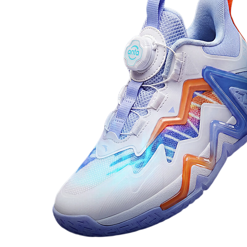Anta Kids Boys Toddler 2026 Non-Slip Wear-Resistant Dial Reverse Scale Basketball Shoes A12639905