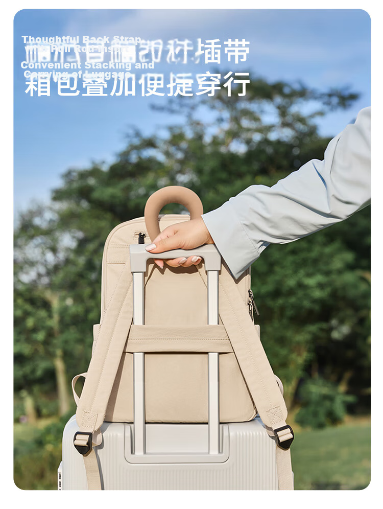 GOLF Lightweight 14-Inch Laptop Backpack for Women, Business Travel Backpack, College Student Bookbag, Birthday Gift 12
