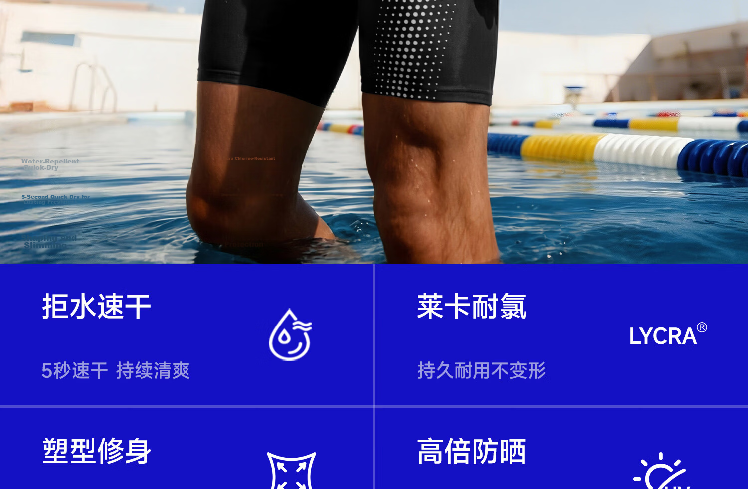MIZUNO Men's Swim Trunks, Anti-Embarrassment, Large Size, Long Style, Knee-Length, Professional Quick-Dry Chlorine-Resistant Swimwear, Equipment B1127 Black 2XL 3
